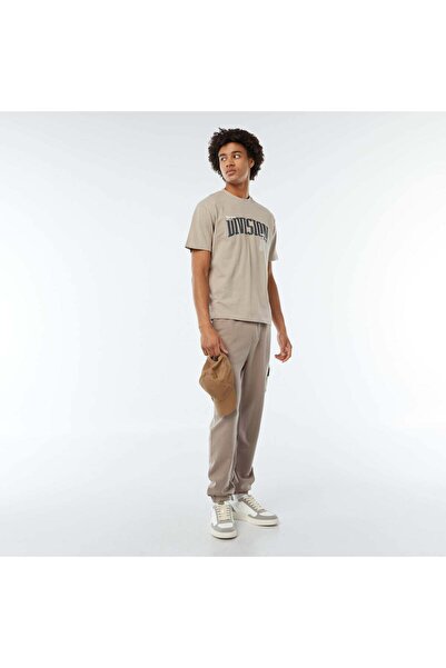 KIABI Multi-pocket lightweight sweatshirt fabric joggers BEIGE