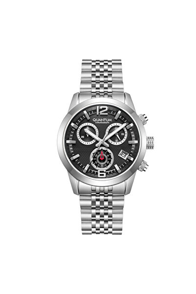 Quantum Orijinal Chronograph Full Dolu Çelik 10 Atm Erkek Kol Saati