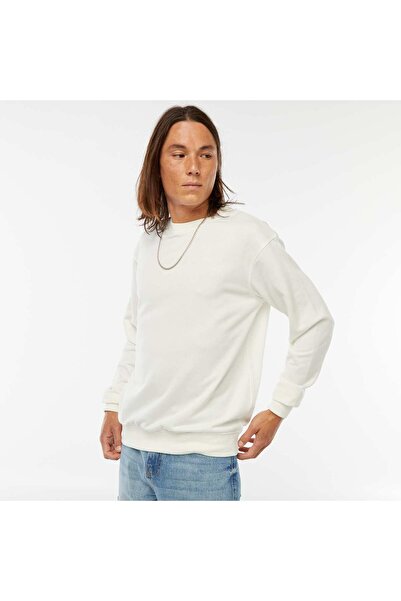 KIABI Plain lightweight sweatshirt WHITE