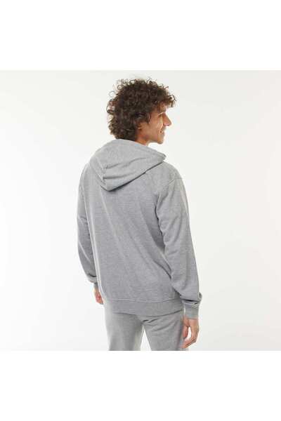 KIABI Zip-up sweatshirt fabric hoodie GREY