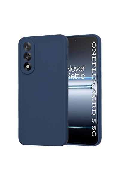 SKYDDAR INNOVATION Θήκη για OnePlus Nord 5, Βελούδινη σιλικόνη, SoftElegance, σετ αυτοκόλλητων, Μπλε σκούρο