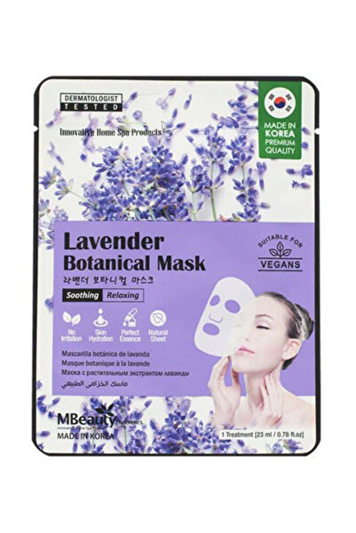 MBeauty M Beauty Botanical Lavender Face Mask, 1 piece, 23 ml