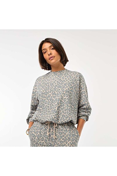 KIABI سويت شيرت بقصّة البالون، لون بيج