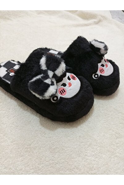 Butik Önü Kapalı Pofidik Kışlık Kadın Ev Terliği