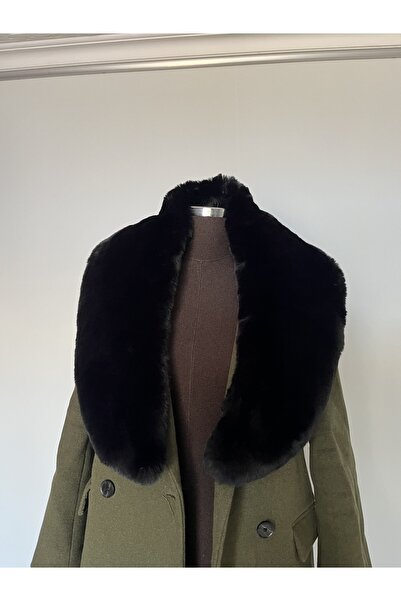 Nazfur Suni Kürk Dolgun Şal Yaka