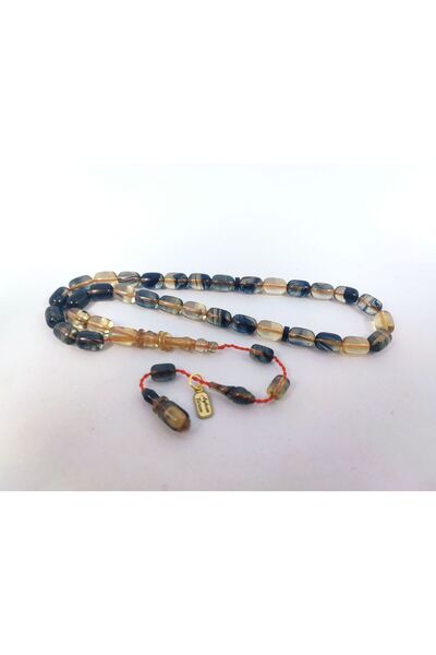 İskeçe Tesbih خاتم أيهان توران أوسير هوكاليد إيمامي 0.6 ديليم، مقاس كامل، قاب...