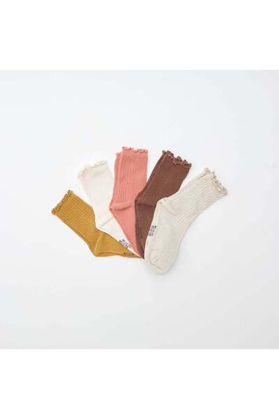KIABI Pack of 5 pairs of socks BEIGE