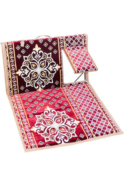 Cady One Folding floor chair with adjustable backrest, ideal for trips, camping and picnics