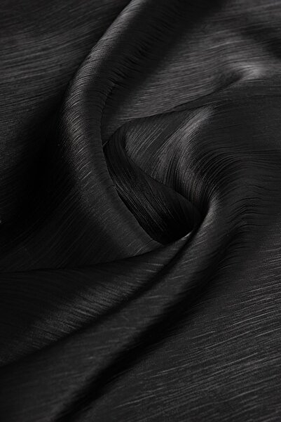 Kumaş Deposu قماش تول منسوج لفساتين السهرة باللون الأسود من ديرين