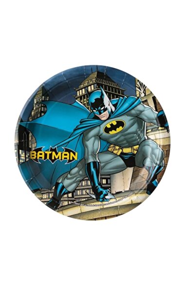 SHOPIENS Set of 6 cardboard plates for children's party Batman Shopiens®, 18 cm