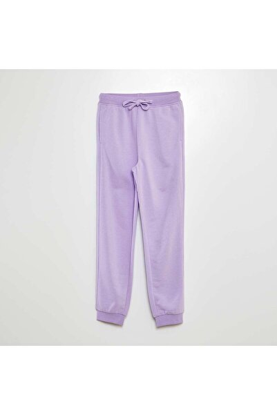 KIABI بنطلون رياضي من قماش سويت شيرت خفيف الوزن بلون أرجواني