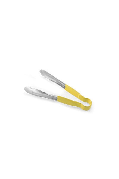 HENDI Clește de servire, HACCP, galben, (L) 250 mm, mâner din PVC, oțel inoxi...