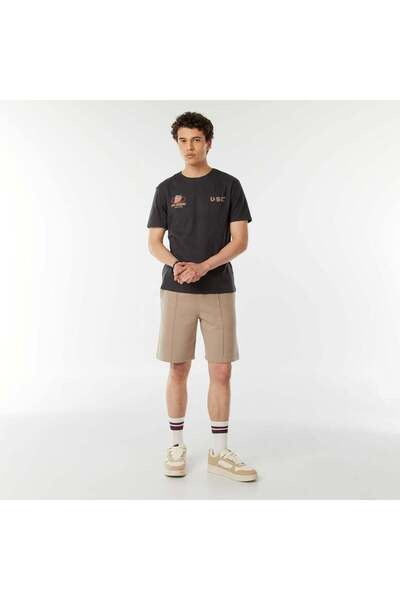 KIABI Printed slogan T-shirt GREY