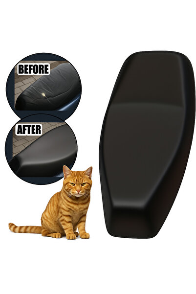 lawrenceshop Honda Forza Uyumlu Scooter Sele Kılıfı Su Geçirmez Siyah Motorsiklet Koltuk