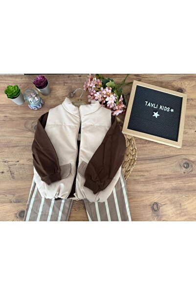 Baby Tavlı Kid's Jikko 3 Parça Yelekli Çocuk Takımı – Erkek Bebek Günlük