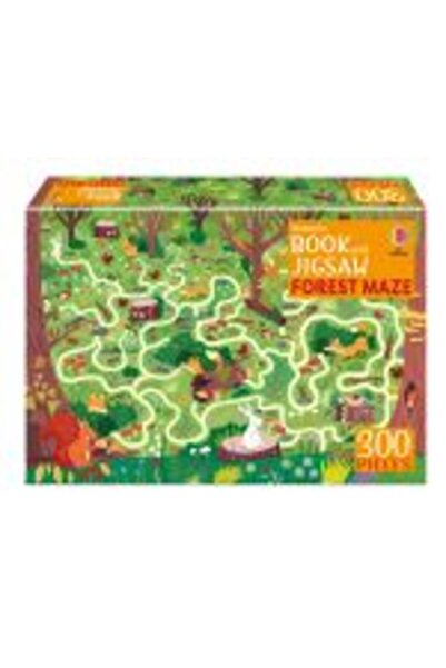 Usborne Book and Jigsaw Forest Maze