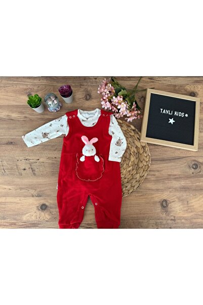 Baby Tavlı Kids Nafitto Bebek Tulum Takımı 2 Parça – Body ve Tulum Seti