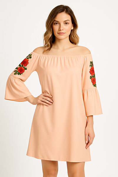 Welike Rochie dama casual cu broderie Anna