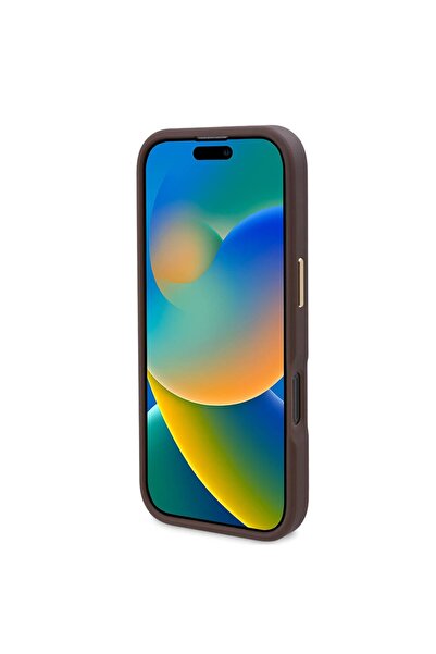 Guess Θήκη για iPhone 16 Pro Max, Σκληρή θήκη με λογότυπο 4G, MagSafe, Μπλε