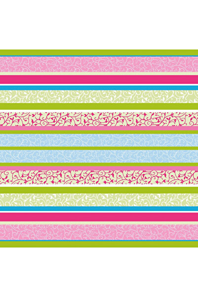 Mank Fețe de masă, Linclass - ZARA (imprimare multicoloră) / 80 x 80 cm / 20 buc