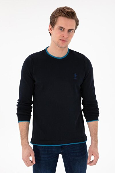 U.S. Polo Assn. Erkek Lacivert Kazak