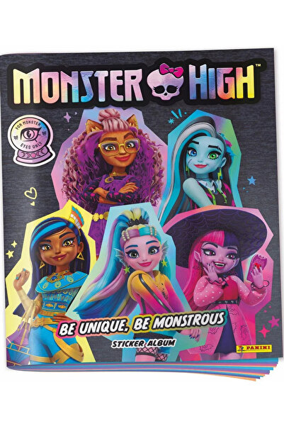 Next Plus Album de autocolante Panini Monster High cu licență + 2 pachete (10 bucăți de autocolante)