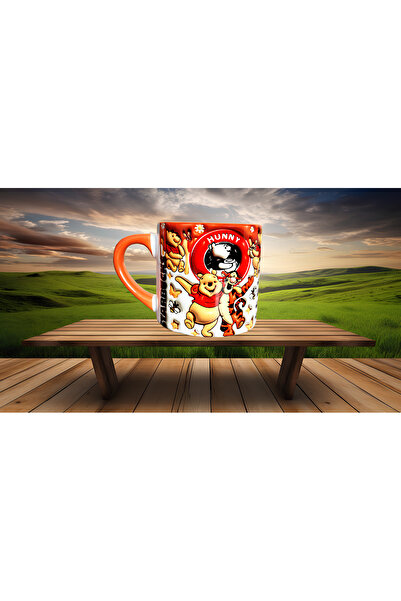 Mugs and love Winnie the pooh baskı kahve çay fincanı porselen hediyelik