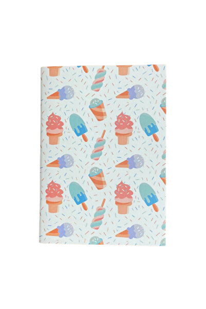 Dörtel Tedarik Caiet fără linii cu tematică de înghețată