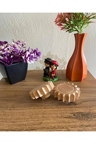 KOÇSAN Ξύλινη λαβή Sun, πολυτελής λαβή για συρτάρι ντουλαπιού επίπλων κουζίνας (1 ΤΕΜ.)