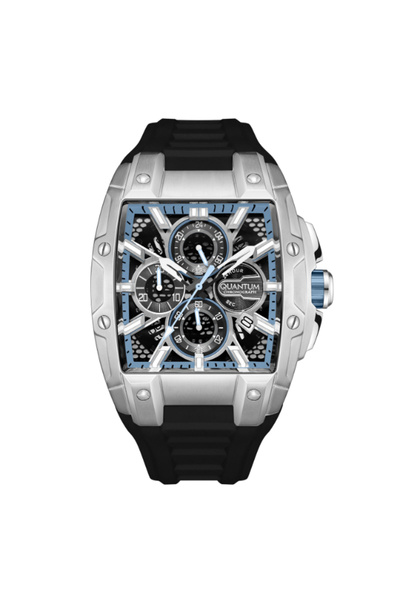 Quantum Men's Chronograph Grey Dial Watch - HNG1161.366
