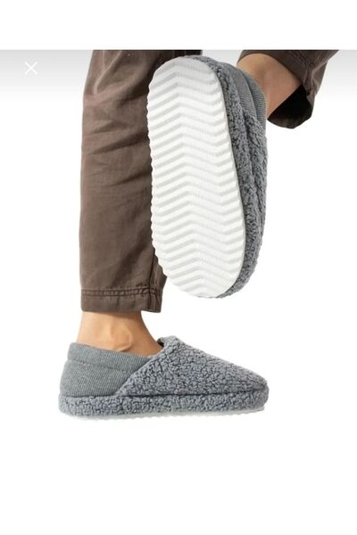 WOSSE ARKADAN ESNEK LASTİKLİ HAVLU RAHAT TABAN EV BOTU EV TERLİĞİ