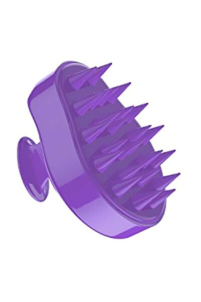 DRAMA HOME فرشاة شامبو فريتيك لتدليك فروة الرأس - بنفسجي