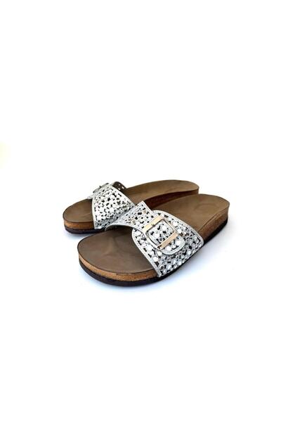 FURIA SHOES Stone Buckle Women's Slippers
