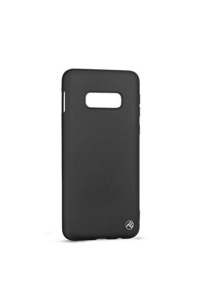 TELLUR Protective Case Matte Silicone for Samsung Galaxy S10e, Black