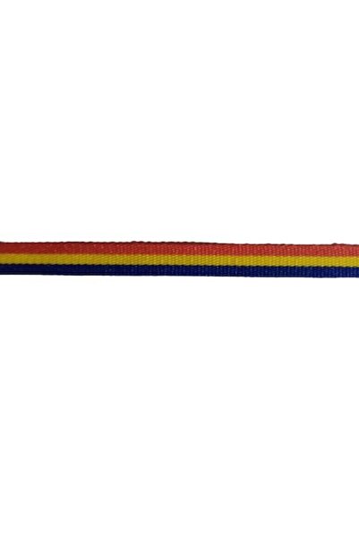 OEM Bandă decorativă tricoloră neelastică, lățime 0,7 cm, rolă 5 m