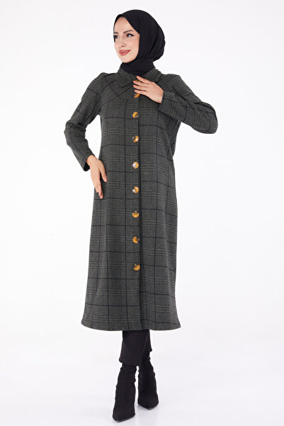 TOFİSA Düğmelı Kap Haki - 27744-HAKI