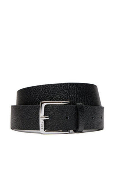 BOSS ανδρική ζώνη 50523362 μαύρη