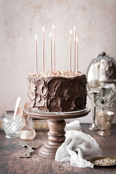 Genel Markalar Pasta Mumu 20 Cm Metalik Gümüş Gri Renk Çubuk Mum Uzun 6 Adet