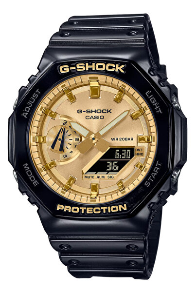 Casio ساعة يد موديل GA-2100GB-1ADR - أنيقة ومريحة