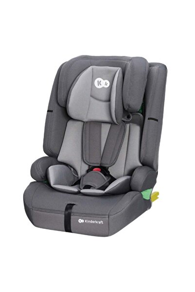 Kinderkraft مقعد سيارة سيفتي فيكس 2 قابل للتحويل (9-36 كجم) مع نظام ISOFIX - رمادي