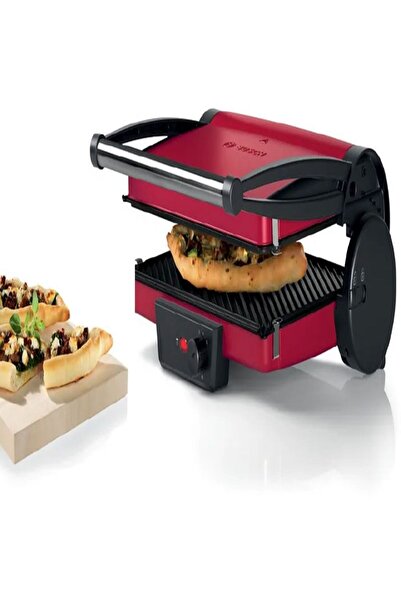 Bosch 2000 W Tost Makinesi Kırmızı - Mutfak Tartısı Hediyeli