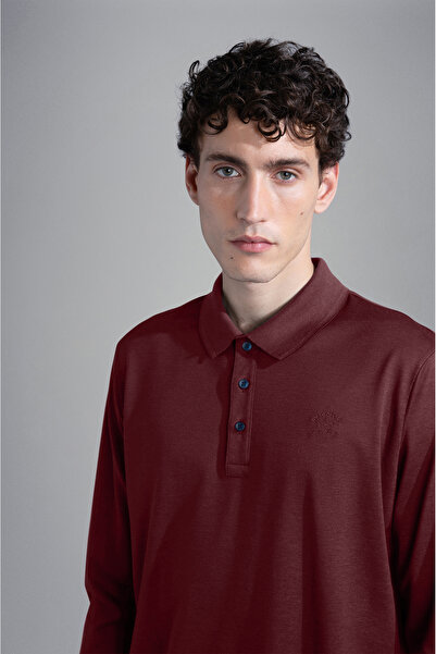 PAUL&SHARK MEN'S KNITTED POLOSHIRT C.WCOTTON