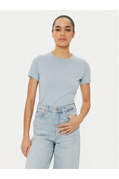 BOSS Tricou damă 50535322 albastru