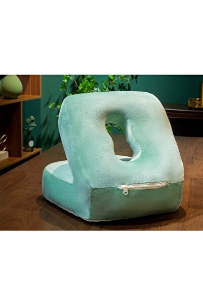 Flippy 2-in-1 Microfiber Blanket & Foam Pillow Set, Dinosaur, Green, 1x1.7 m / 30x35x30 cm