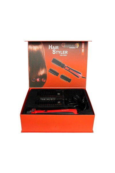 Gjarrah 2-in-1 Brush Hair Dryer HB-3000 – Professional Styling & Drying Tool (1000-1200W)