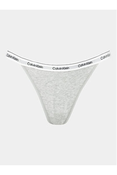 Calvin Klein Γυναικεία Κλασικά Σλιπ Εσώρουχα 000QD5215E Γκρι
