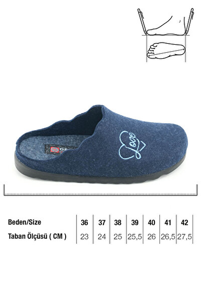 GEZER Жіночі короткі вишиті тапочки з вишитим серцем з зручною підошвою для дому та саду