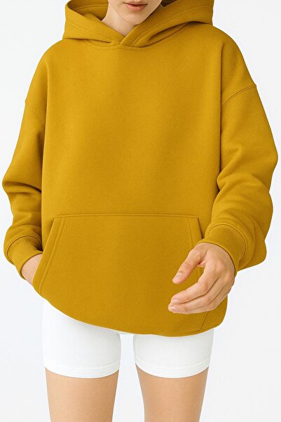 BENROMA سترة بغطاء للرأس للجنسين