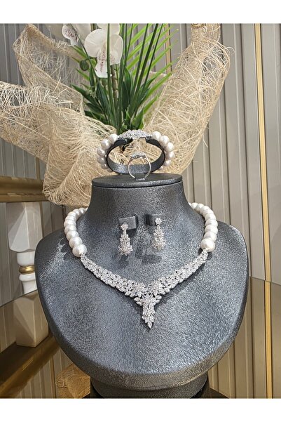 FNC KUYUMCULUK Gerçek İnci Takım