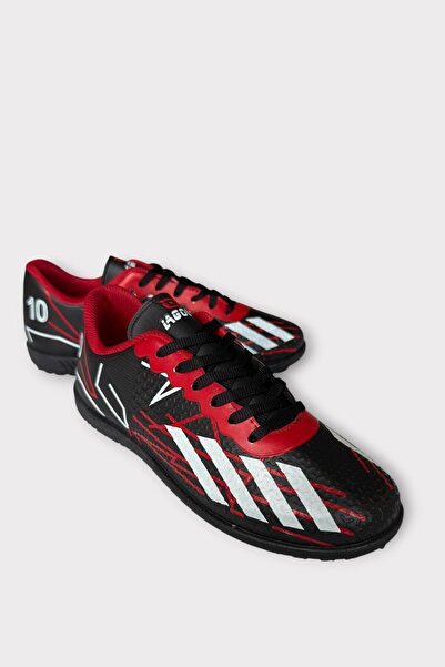 Liger Чоловічі футбольні бутси для штучного покриття ЧОРНИЙ - ЧЕРВОНИЙ